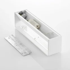 Arcchio LED-seinävalaisin Karam, 37 cm, valkoinen, metalli, ylös/alas