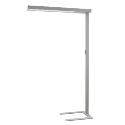 Arcchio LED-toimistovalaisin Susi, hopea, anturi, kosketushimmennin