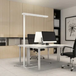 Arcchio LED-toimistovalaisin Susi, 2 kpl, valkoinen, sensori