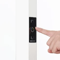 Arcchio LED-toimistovalaisin Susi, 2 kpl, valkoinen, sensori