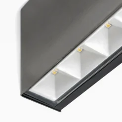 Arcchio LED-ulkoseinälamppu Karline, 530 lm, ruostumaton teräs, IP65