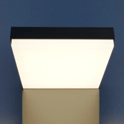 Arcchio LED-ulkoseinävalaisin Yolena, antrasiitti, alumiini, 21cm
