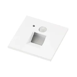 Arcchio LED uppoasennusvalaisin Neru, 7 cm, valkoinen, kulmikas, anturi