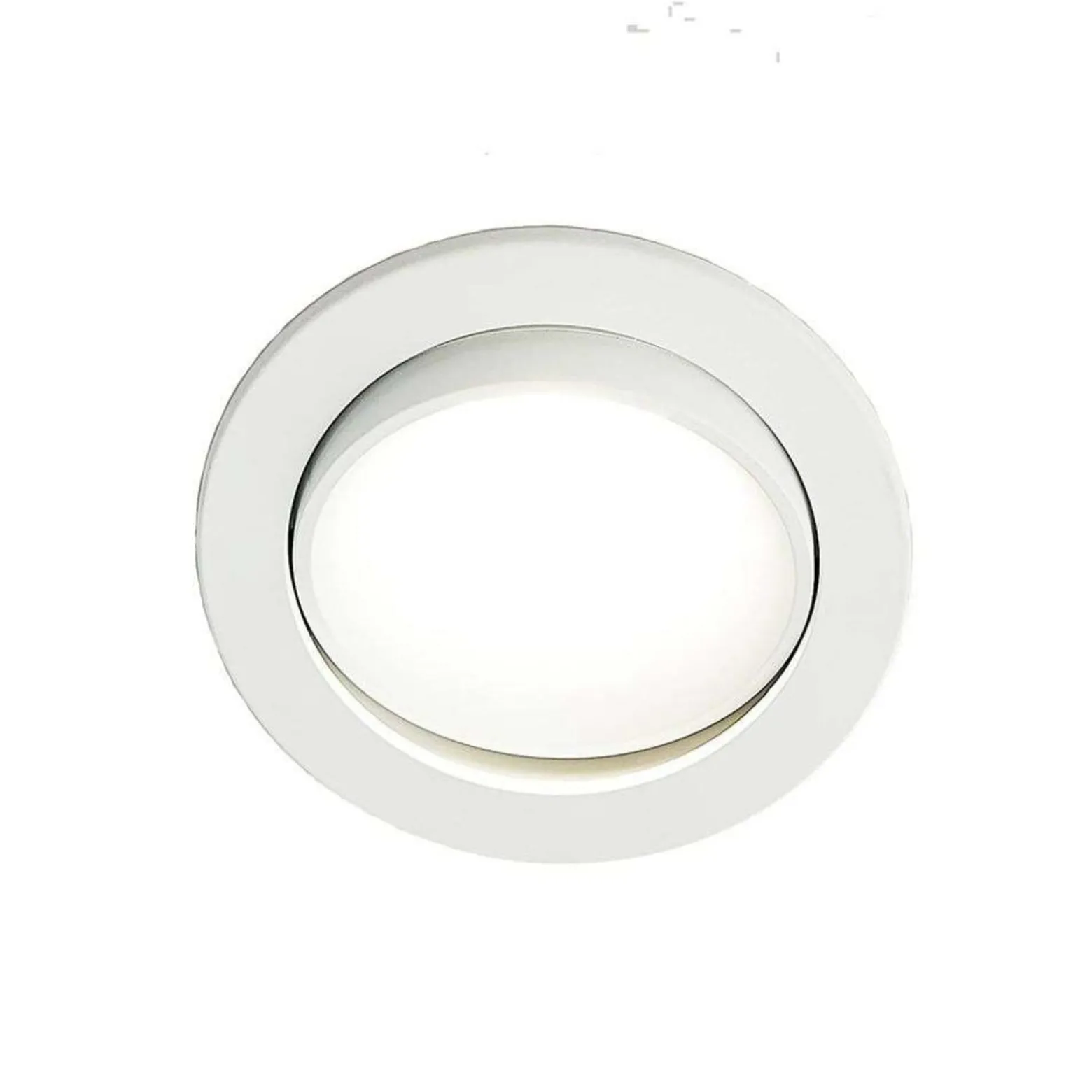 Arcchio LED-uppovalaisin Katerin, 10 cm, valkoinen, kääntyvä