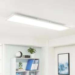 Arcchio Lysander LED-paneeli, CCT, 119cm 55W, valkoinen