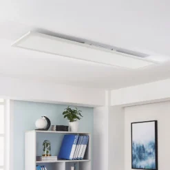 Arcchio Lysander LED-paneeli, CCT, 119cm 55W, valkoinen