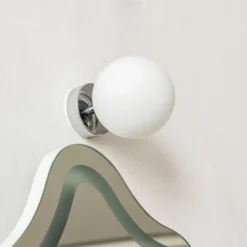 Arcchio Maviris LED-kylpyhuoneen kattovalaisin, pallo, 12 cm