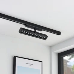 Arcchio Millay LED-kiskovalaisin musta 3000K