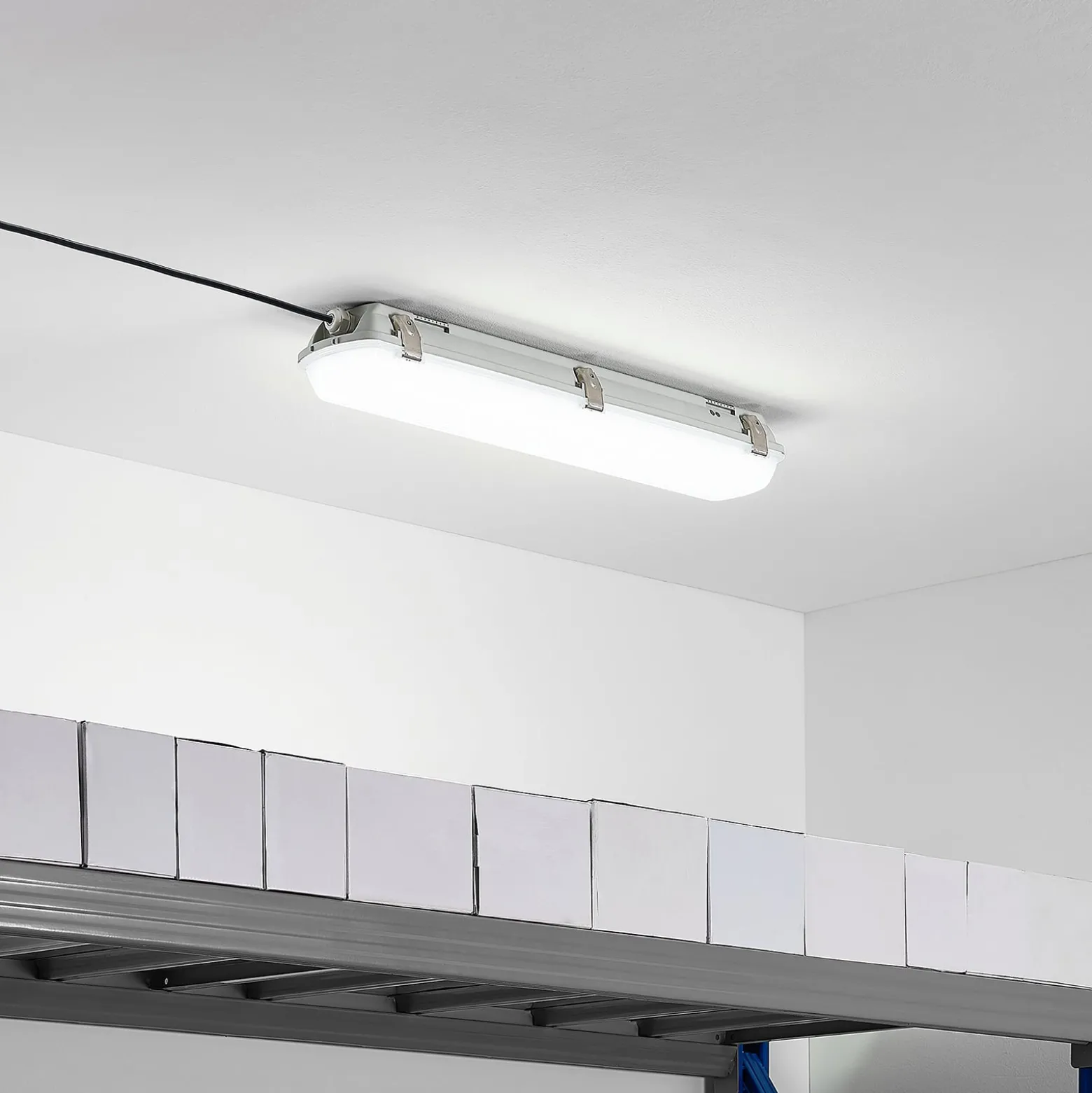 Arcchio Rao, kosteiden tilojen LED-valaisin 61,8cm