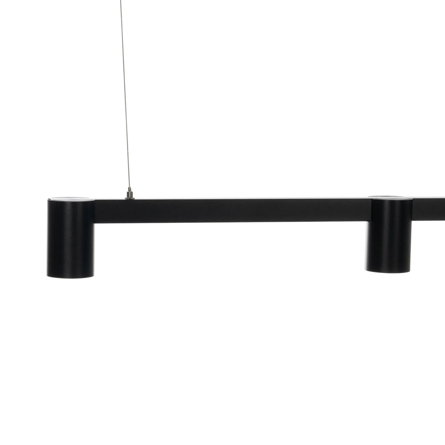 Arcchio riippuvalaisin Brinja, musta, 90 cm, 3-lamppuinen, GU10