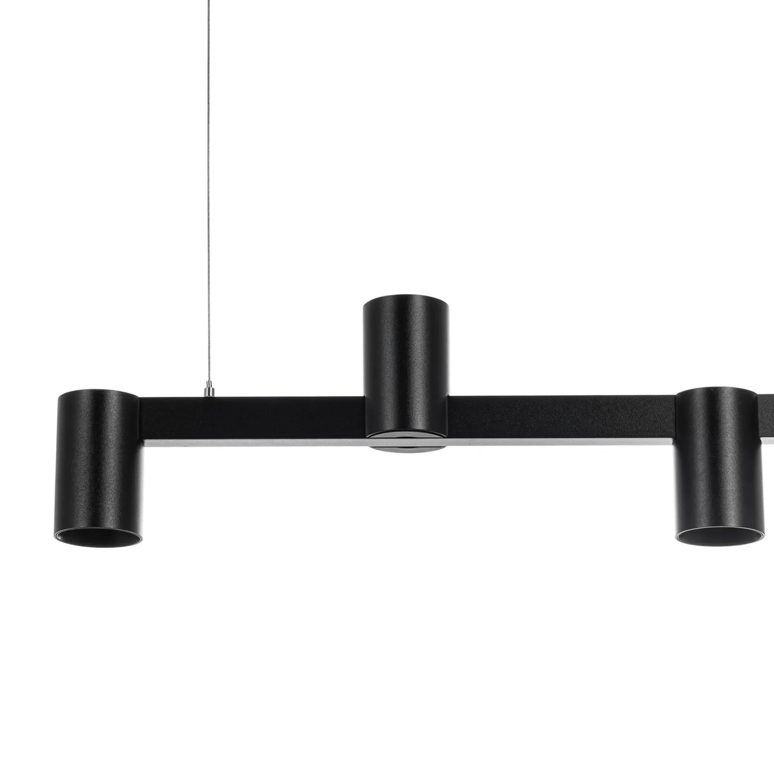 Arcchio riippuvalaisin Brinja, musta, 120 cm, 5-lamppuinen, GU10