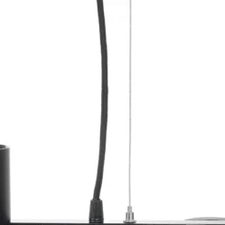 Arcchio riippuvalaisin Brinja, musta, 120 cm, 5-lamppuinen, GU10