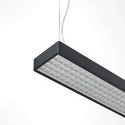 Arcchio Susi LED toimisto-riippuvalaisin, musta, 120cm, 4000K, DALI