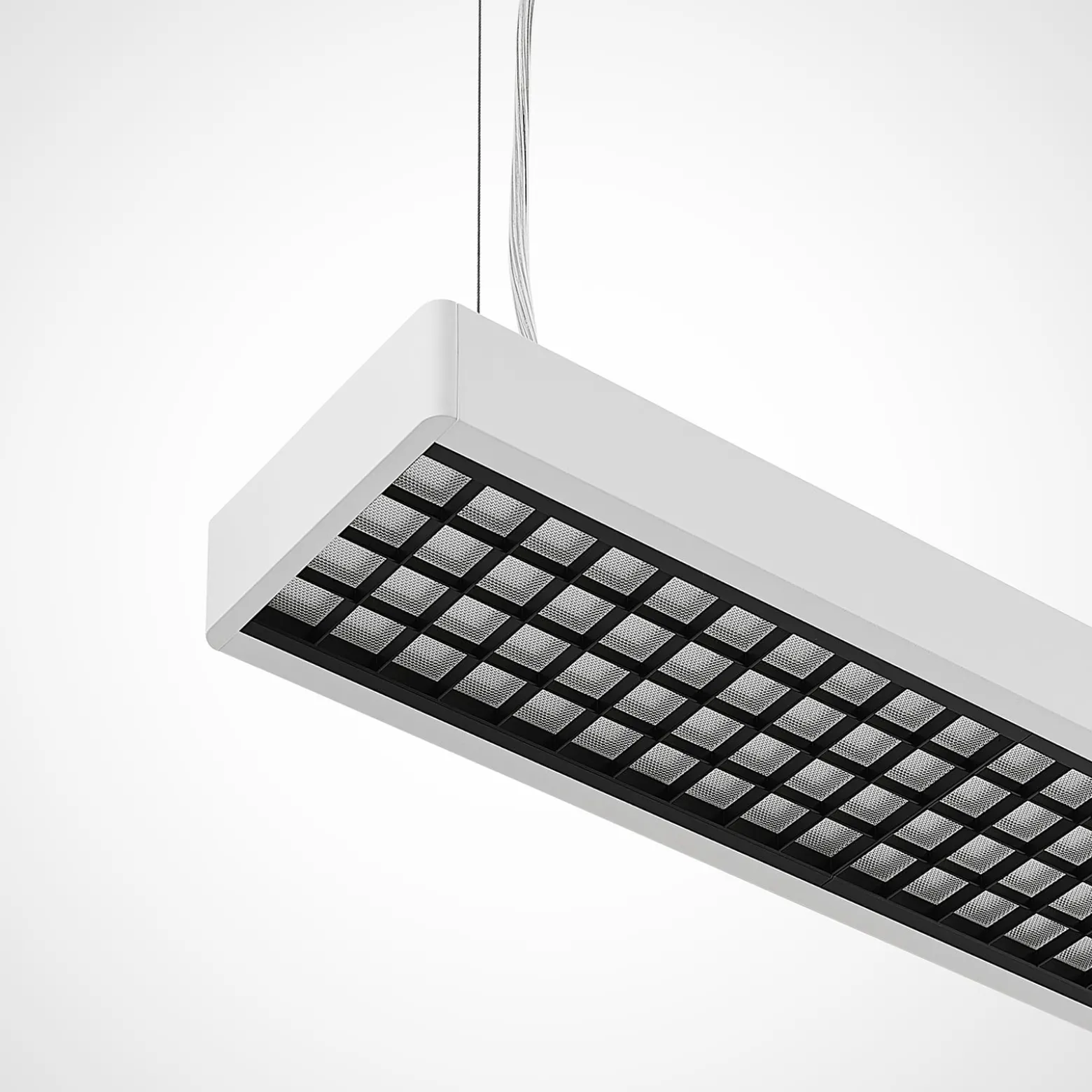 Arcchio Susi LED toimisto-riippuvalaisin, valkoinen, 120 cm, 4 000K, DALI