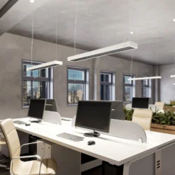 Arcchio Susi LED toimisto-riippuvalaisin, valkoinen, 120 cm, 4 000K, DALI