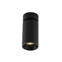 Arcchio valonheitin Brinja, 3 kpl, musta, pyöreä, Ø 6cm, GU10