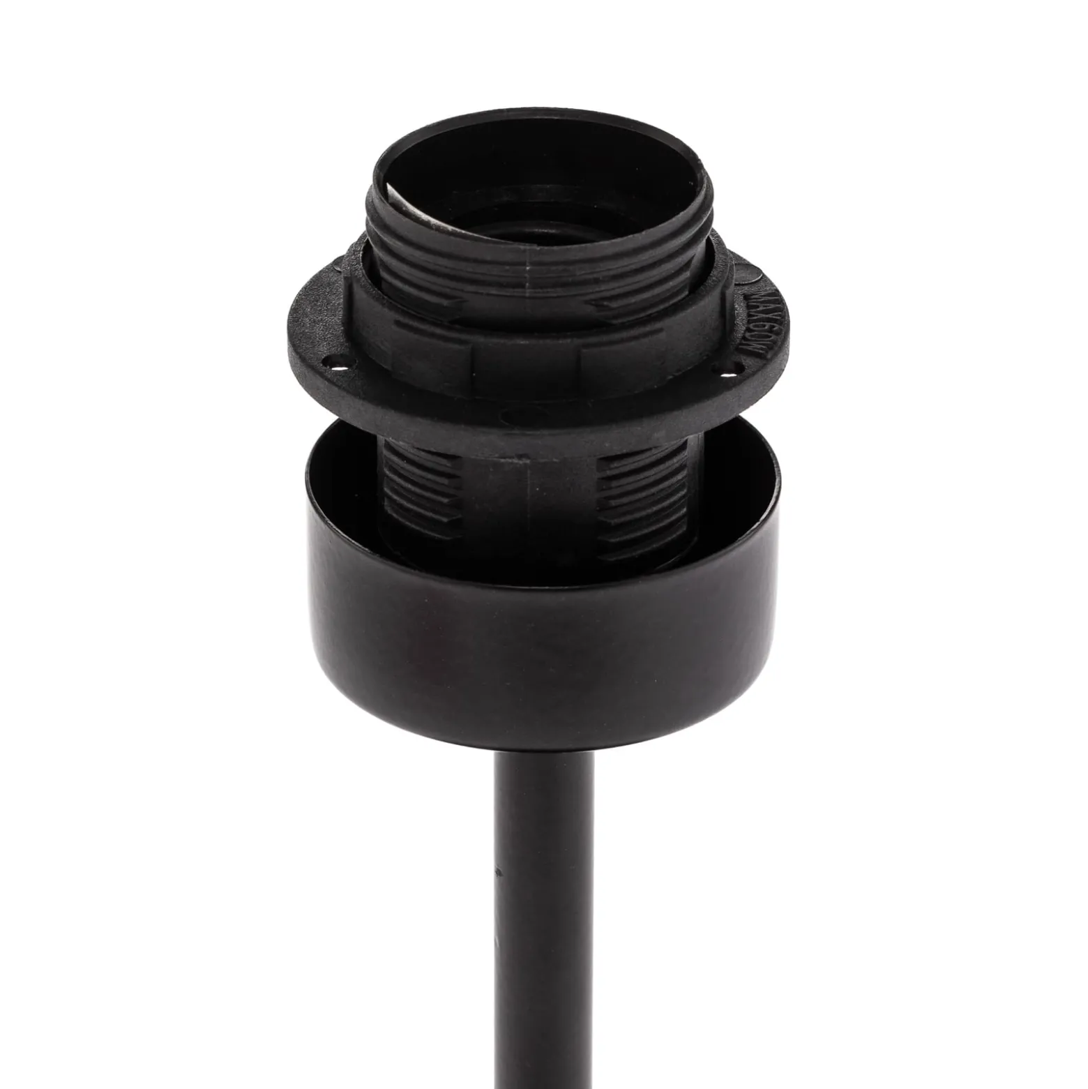 Arden pöytävalaisin ilman varjostinta, musta, korkeus 44cm