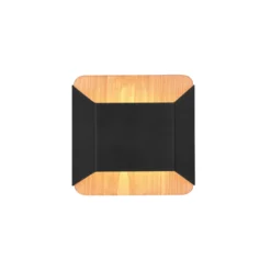 Arino LED-seinävalaisin, musta, leveys 12,2 cm