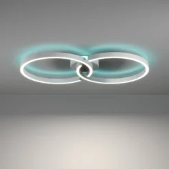 Armandolo LED-kattovalaisin, valkoinen, pituus 67 cm, CCT, RGB