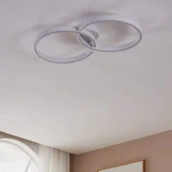 Armandolo LED-kattovalaisin, valkoinen, pituus 67 cm, CCT, RGB