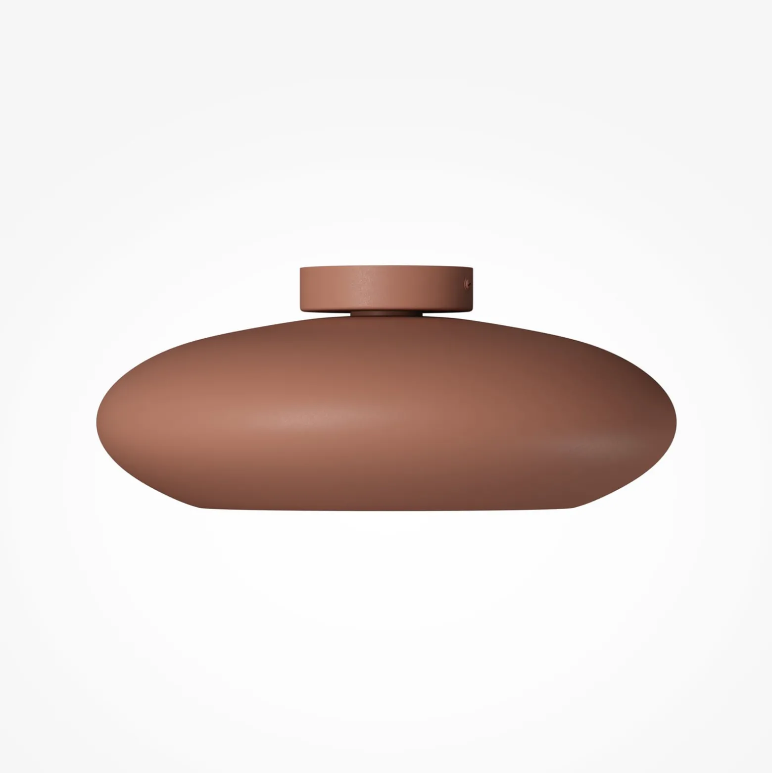 Aros-LED-kattovalaisin, kuparivärinen, halkaisija 40 cm, metallia, 3 000 K