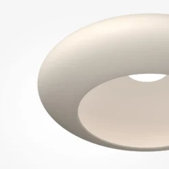 Aros-LED-kattovalaisin, valkoinen, halkaisija 40 cm, metallia, 3 000 K