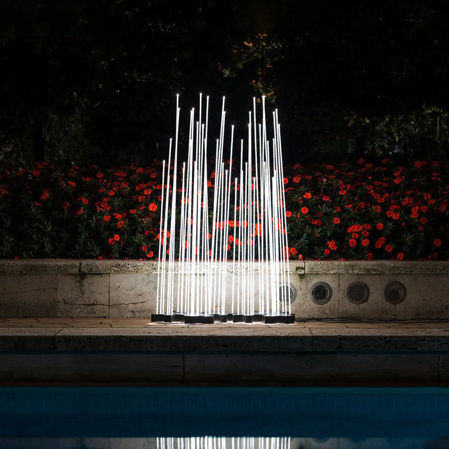 Artemide Reeds IP67 -LED-lattiavalo 1-lamppuinen