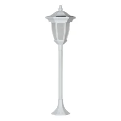 Aurinkokäyttöinen Flame-LED-lamppu 4In1 valkoinen