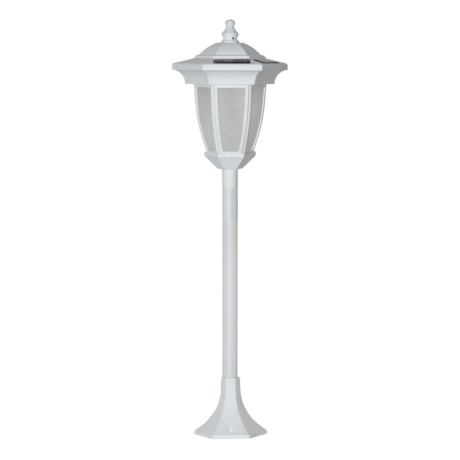 Aurinkokäyttöinen Flame-LED-lamppu 4In1 valkoinen