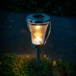 Aurinkokäyttöinen LED-koristelamppu 5146408, 8 kpl