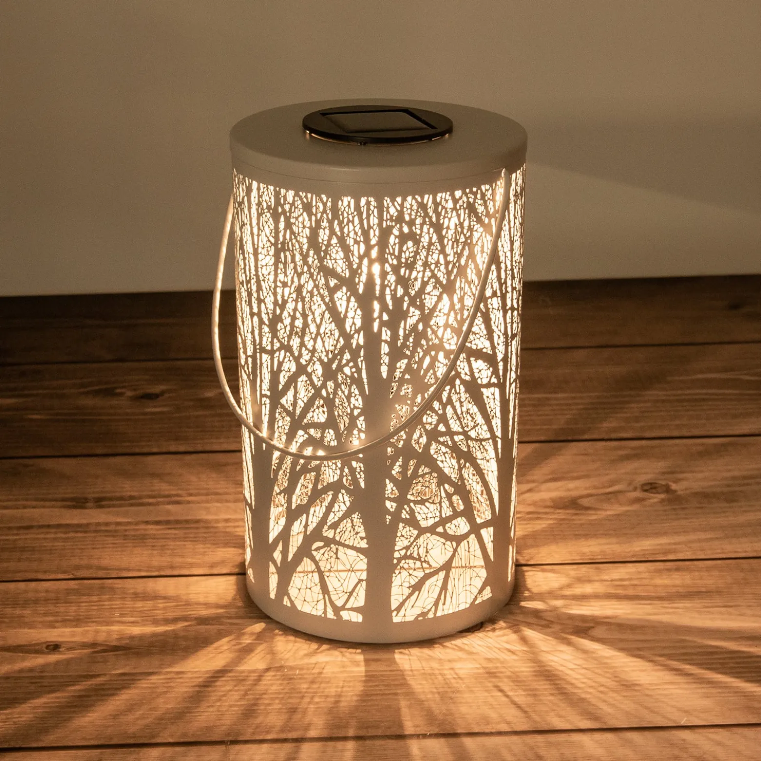 Aurinkokäyttöinen LED-lyhty 5266523, seinäkuvio