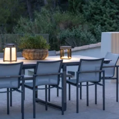 Aurinkokäyttöinen LED-lyhty Tecka, Duratek 25 cm