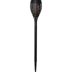 Aurinkokäyttöinen LED-maapiikkivalo Flame, 2 kpl