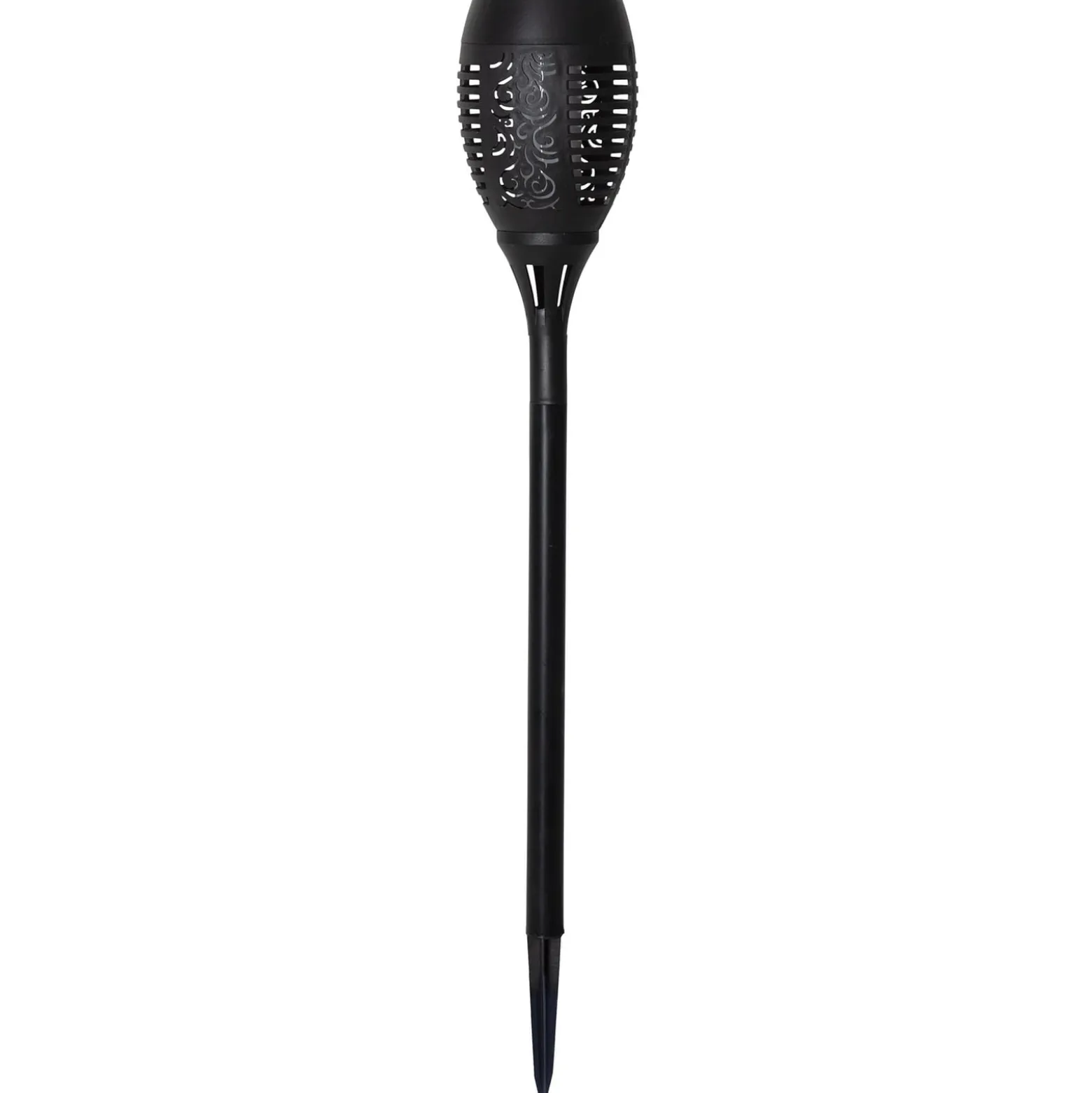 Aurinkokäyttöinen LED-maapiikkivalo Flame, 2 kpl