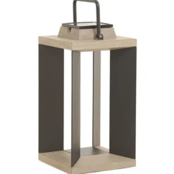 Aurinkolamppu Teckalu, Duratek/alumiini musta, 45.5cm