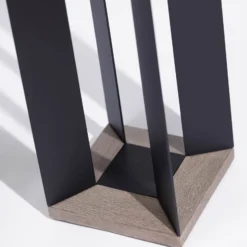 Aurinkolamppu Teckalu, Duratek/alumiini musta, 65.5cm