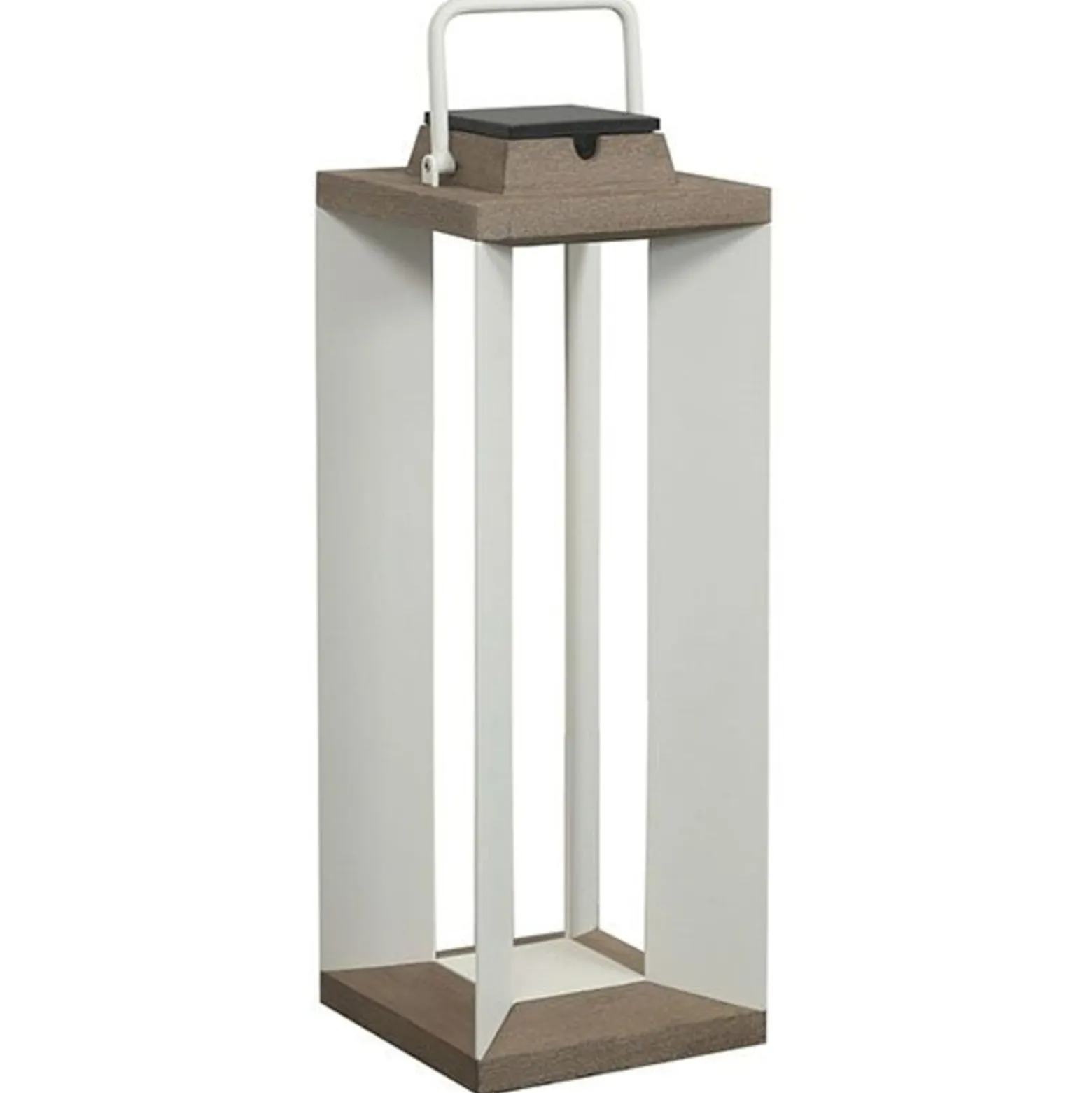 Aurinkolamppu Teckalu, Duratek/valkoinen, 65.5cm