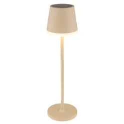 Aurinko-pöytälamppu 36637S, IP44, hiekka