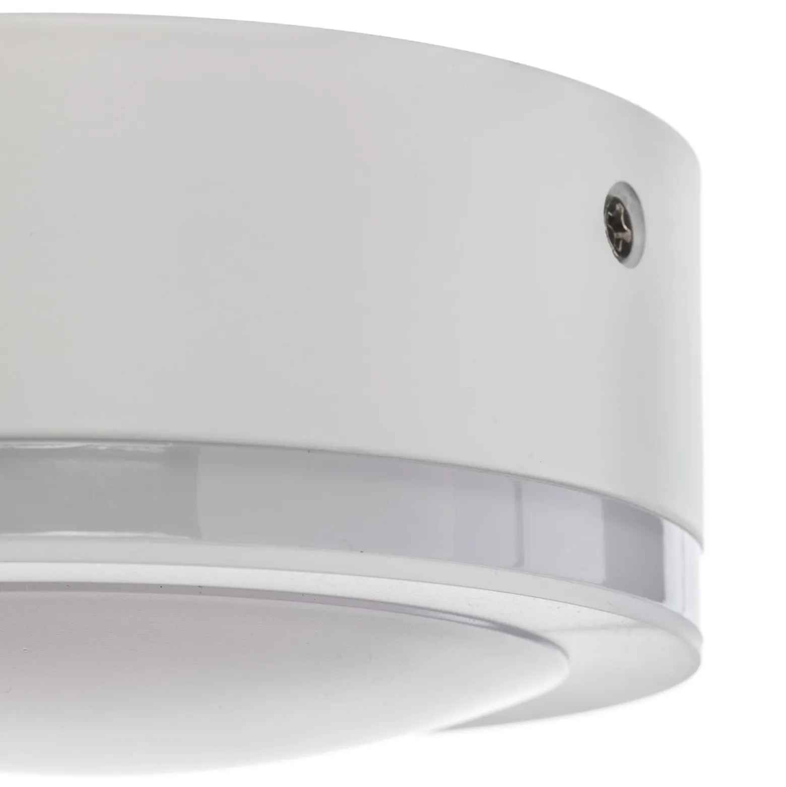 Aurora LED-alasvalo, valkoinen, Ø 9,5 cm, 3000 K