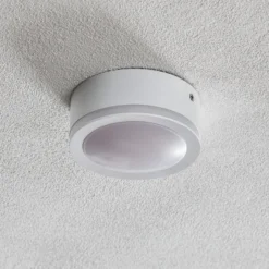 Aurora LED-alasvalo, valkoinen, Ø 9,5 cm, 3000 K