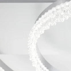 Aurora LED-kattovalaisin, alumiini, Ø 61 cm, alumiini, CCT