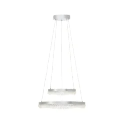 Aurora LED-riippuvalaisin, alumiini, Ø 30 cm, alumiini, CCT