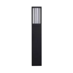 Avenue-pollarilamppu, musta, korkeus 45 cm, metallia