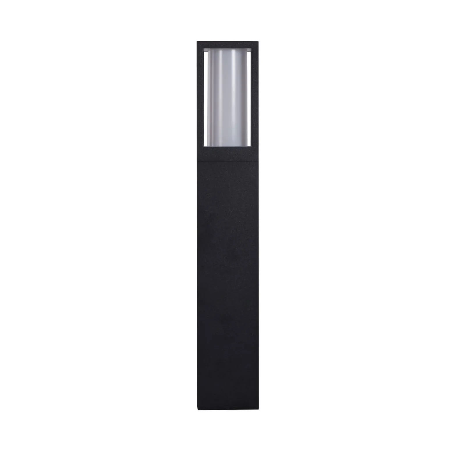 Avenue-pollarilamppu, musta, korkeus 45 cm, metallia
