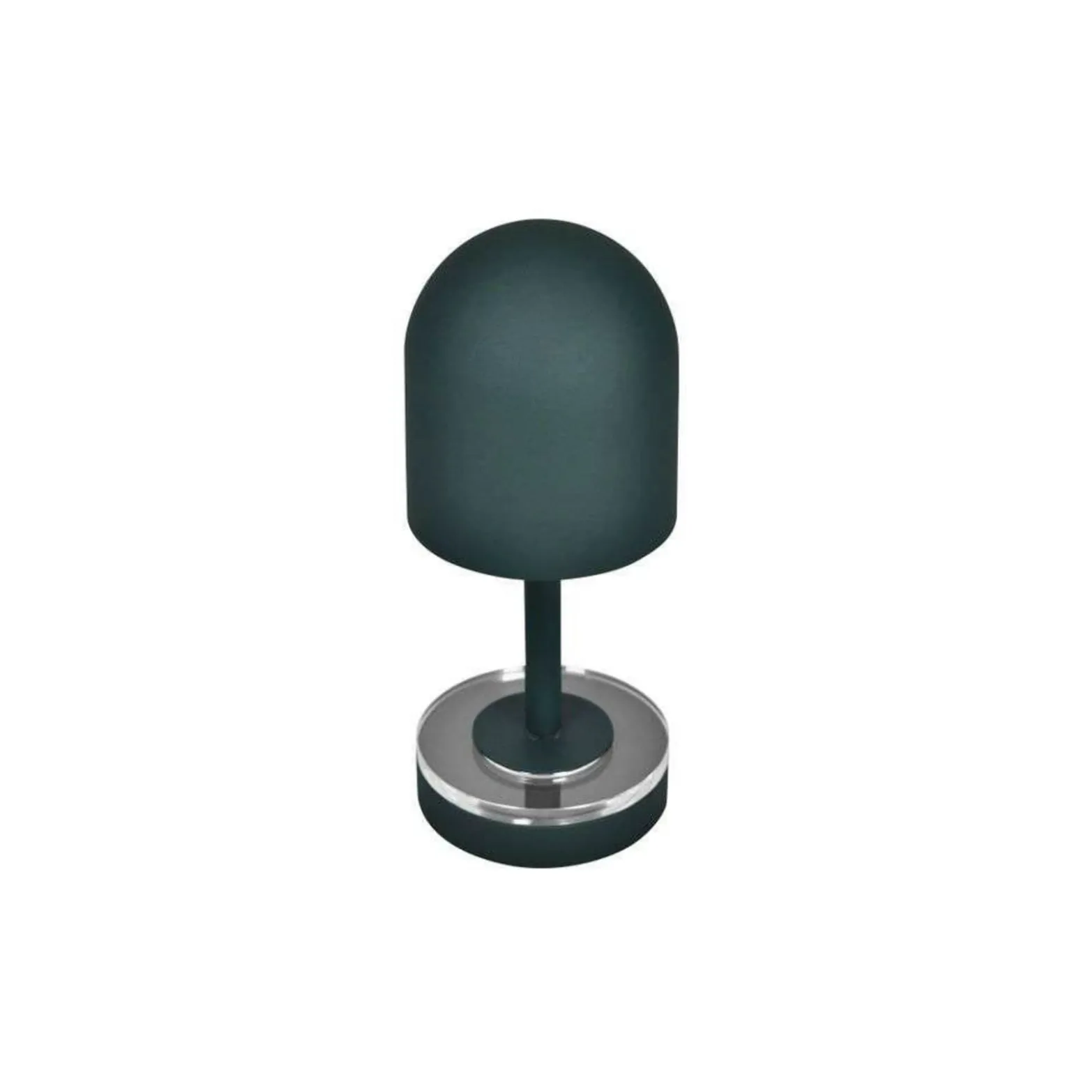AYTM Luceo-akkulamppu, metsänvihreä, metalli, 24 cm, himmennettävä, IP44