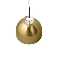AYTM Luceo-riippuvalaisin, pyöreä, kultainen, Ø 28 cm