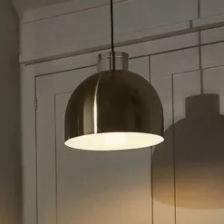 AYTM Luceo-riippuvalaisin, pyöreä, kultainen, Ø 28 cm