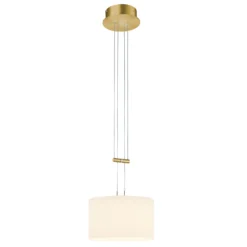 BANKAMP Grazia riippuvalo 1-lamp 32cm messinki