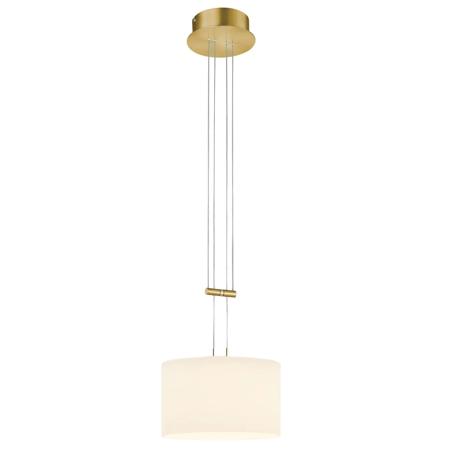BANKAMP Grazia riippuvalo 1-lamp 32cm messinki