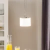 BANKAMP Grazia riippuvalo 1-lamp 16cm nikkeli